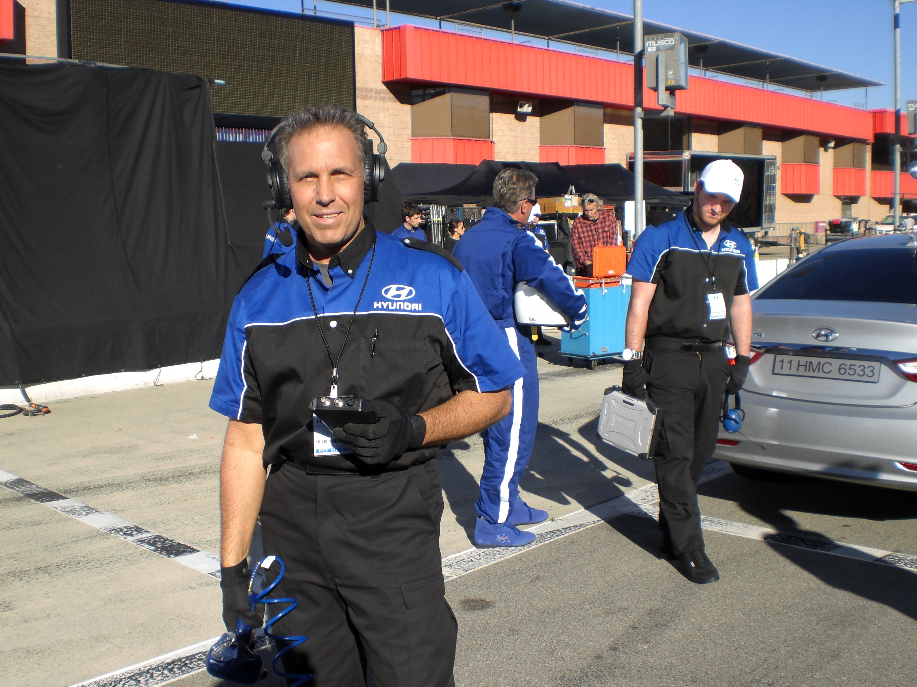 Team Hyundai Commercial /Fontana raceway ca.