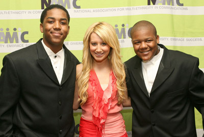 Ashley Tisdale, Kyle Massey and Christopher Massey