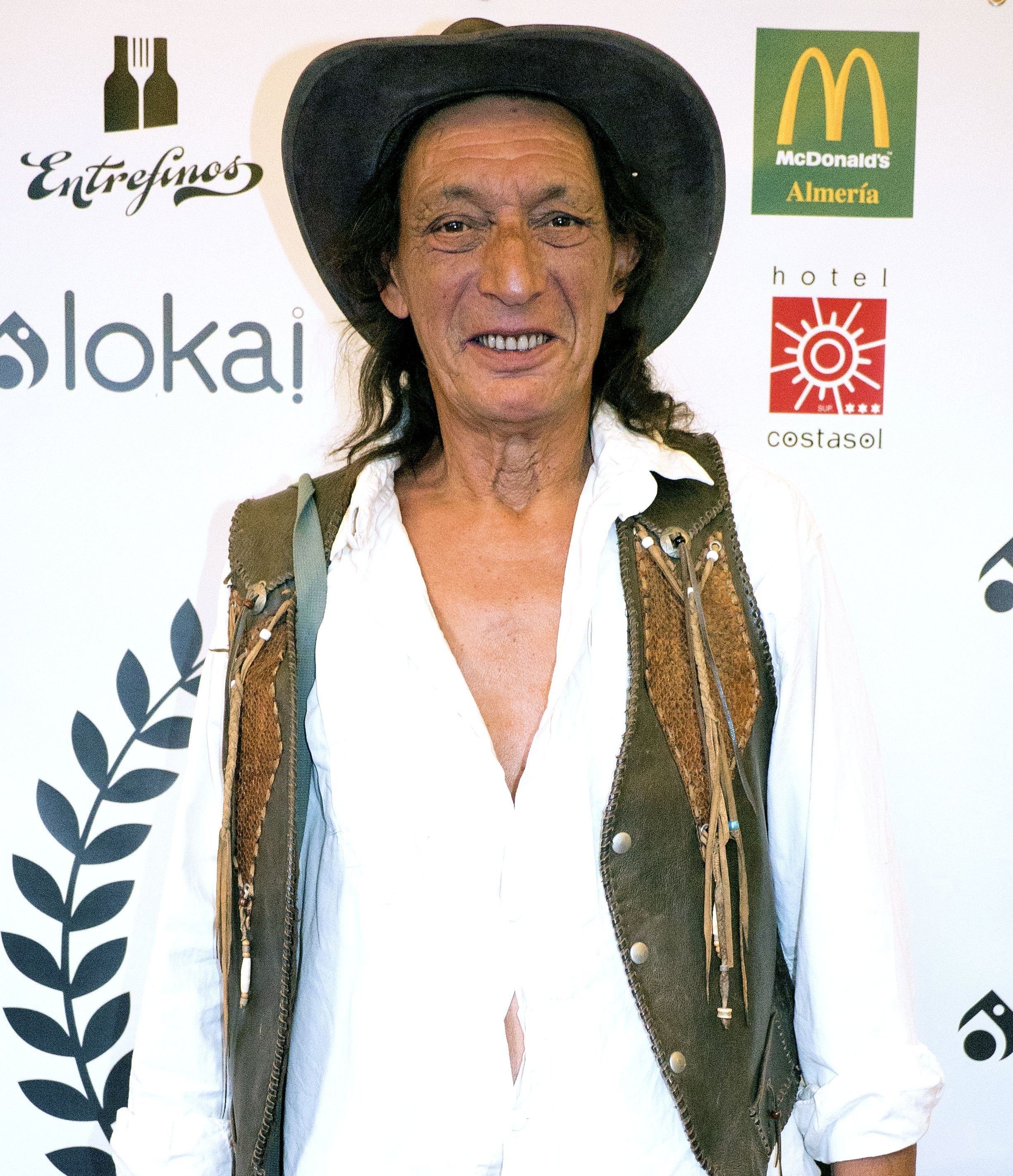 Actor Laurence Burton at the Spain Premier of 