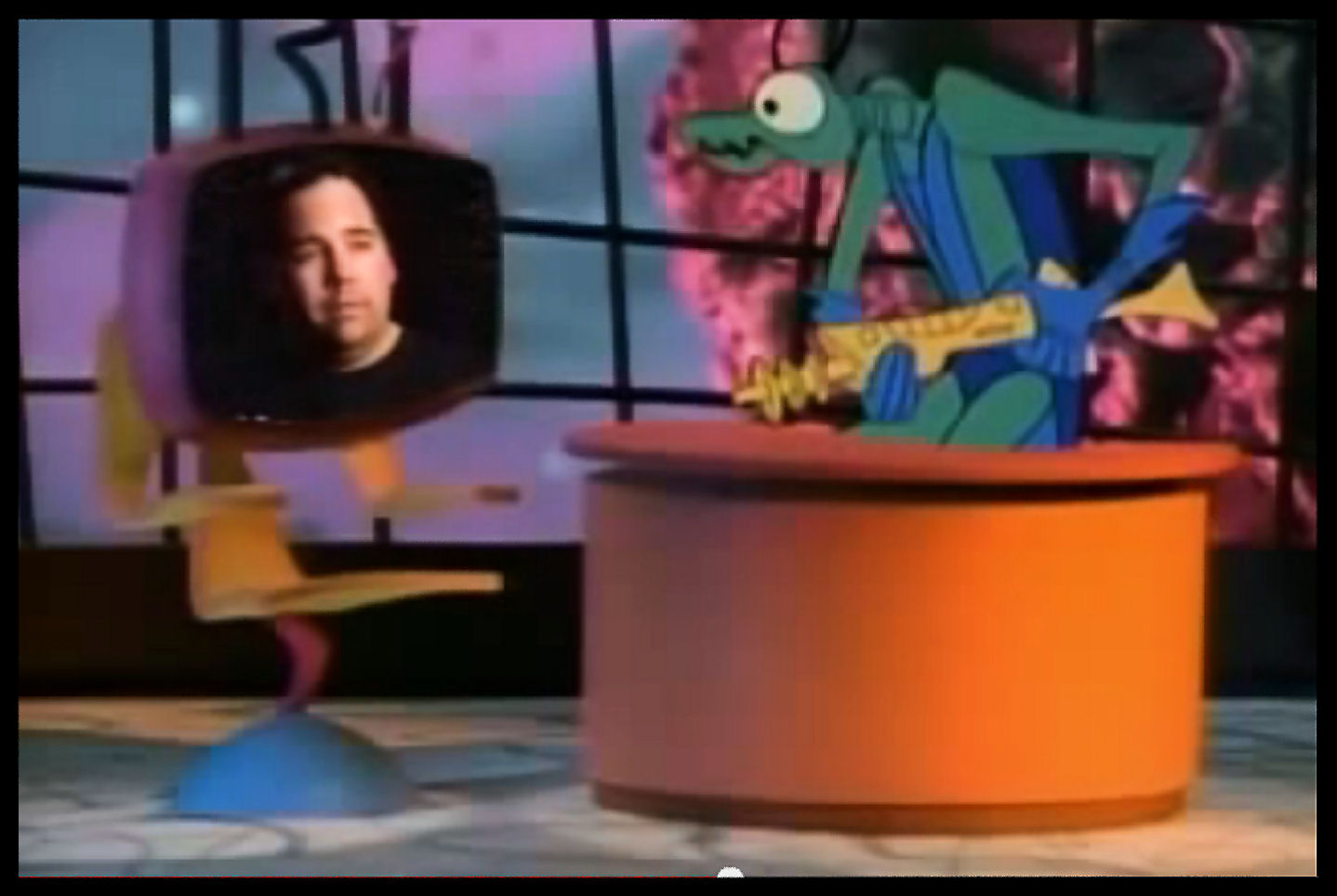 Wes Johnson guesting on Space Ghost Coast to Coast, episode 
