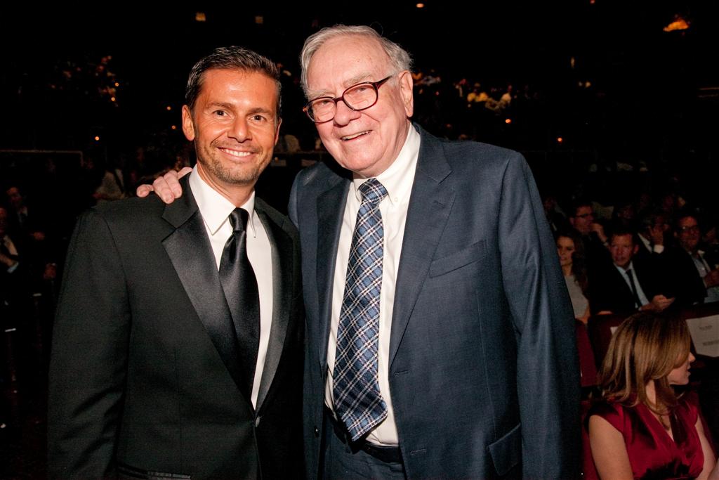 Christian Baha, Warren Buffet; Wall Street: Money Never Sleeps; NYC Premiere, Sept. 20, 2010
