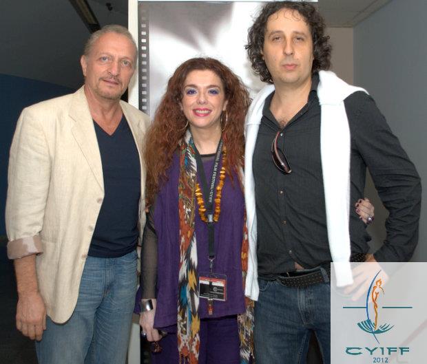 Geo Dobre & Robert Eugen Popa at Cyprus International Film Festival