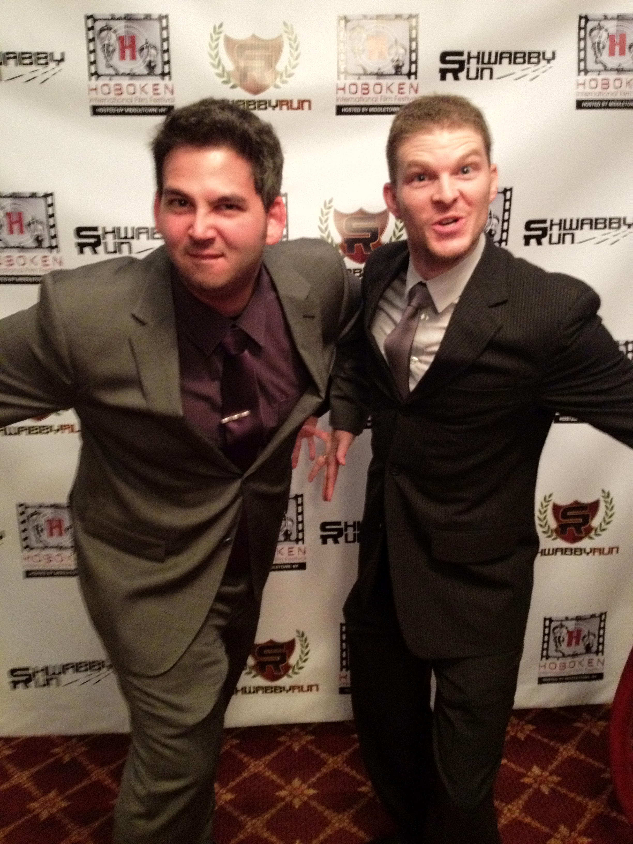 Opening Night Red Carpet at Hoboken International Film Festival with Matthew Chandler