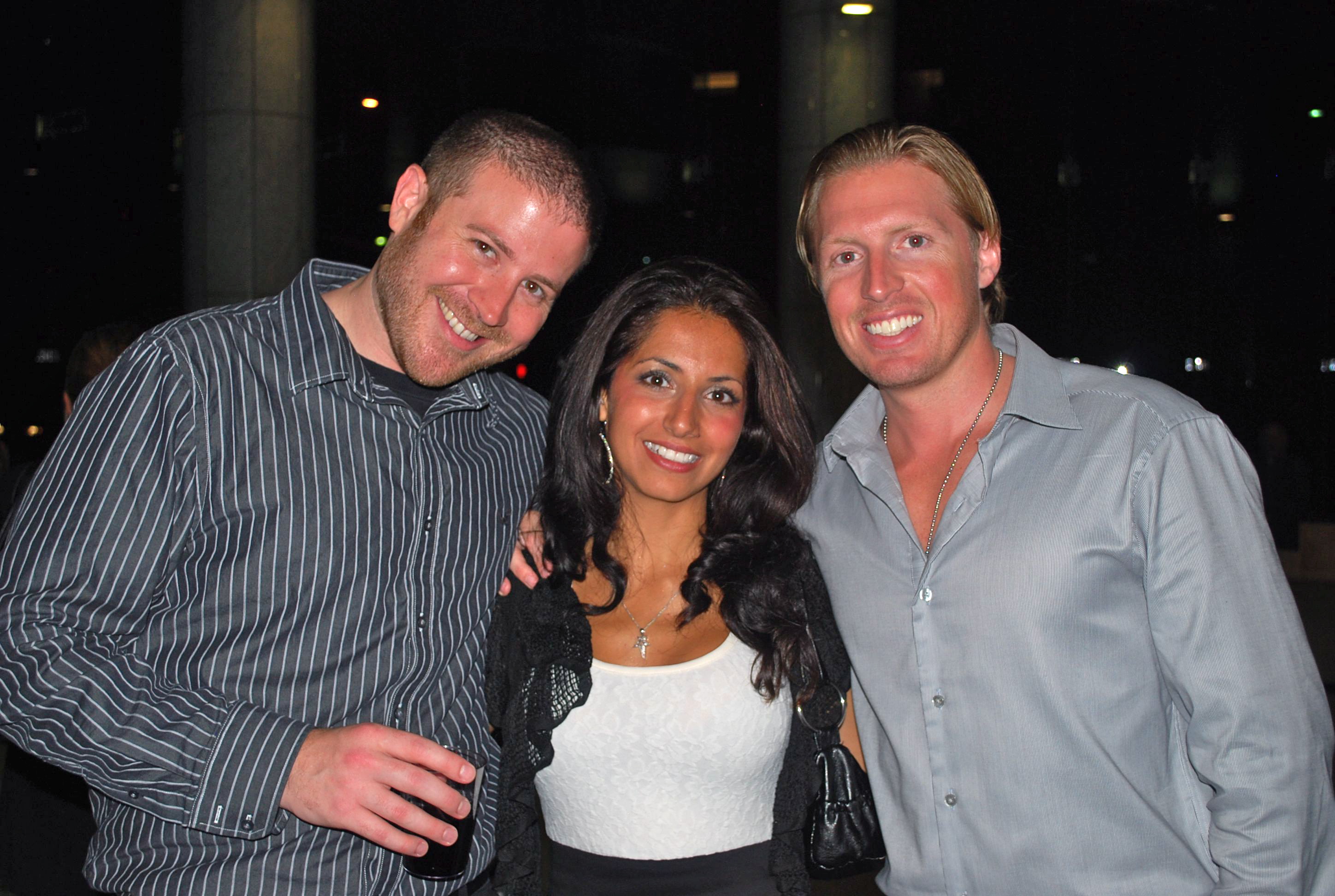 Private Clarity Theater Screening - Beverly Hills, CA From Left to Right: Co-producer, Chris St. Pierre, Director, Khazar Fatemi, Producer, Hunter Davis