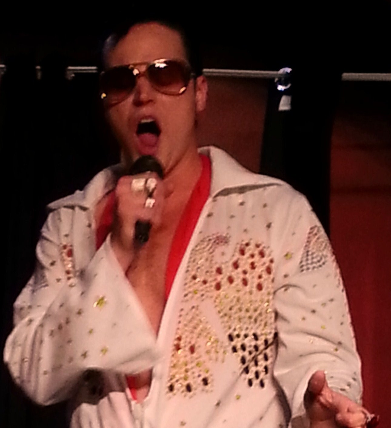 Keith Staley as Elvis Presley