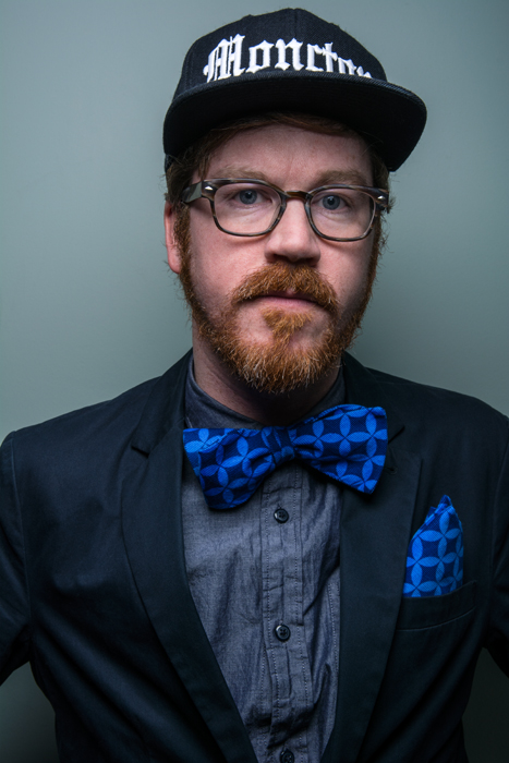 January 2014 Aaron McKenzie Fraser - self portrait w/Moncton hat.