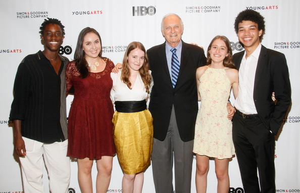 At the HBO Alan Alda YoungArts MasterClass Premiere in NYC.