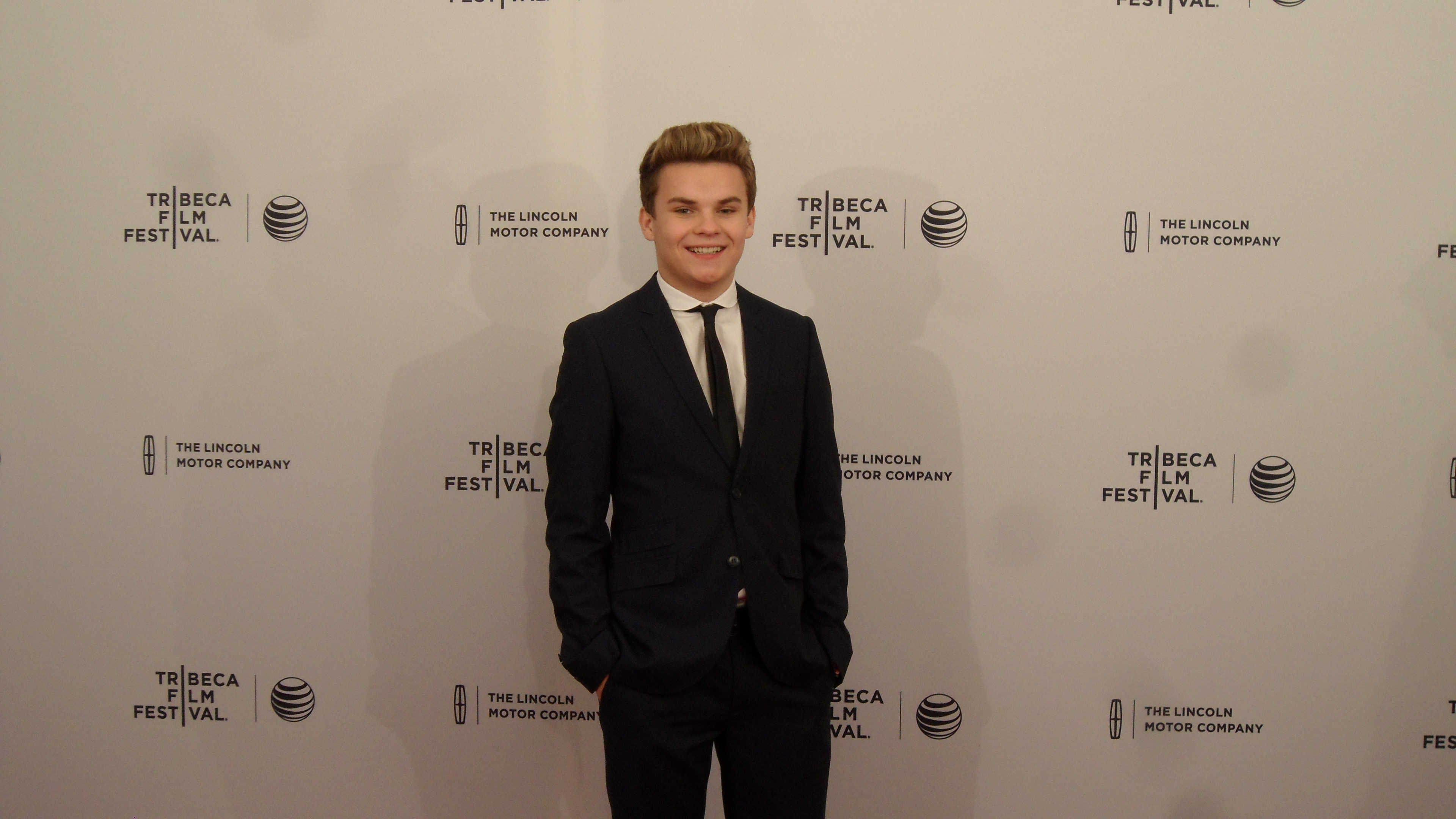 Ryan Hartwig at the premiere of Just Before I Go at the Tribeca Film Festival in New York on 24 April