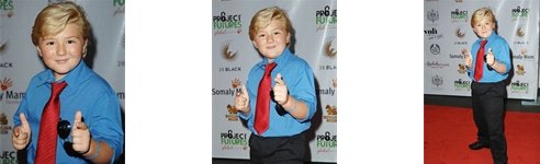 Zachary Alexander Rice on the red carpet for the Somally Mam Foundation in Beverly Hills
