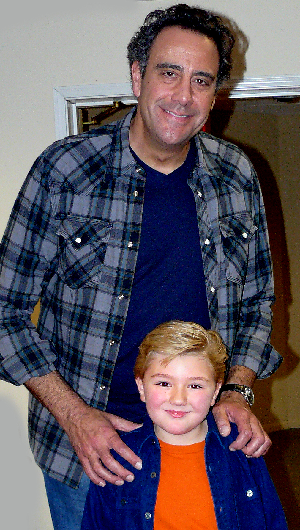 Zachary Alexander Rice with Brad Garrett in 