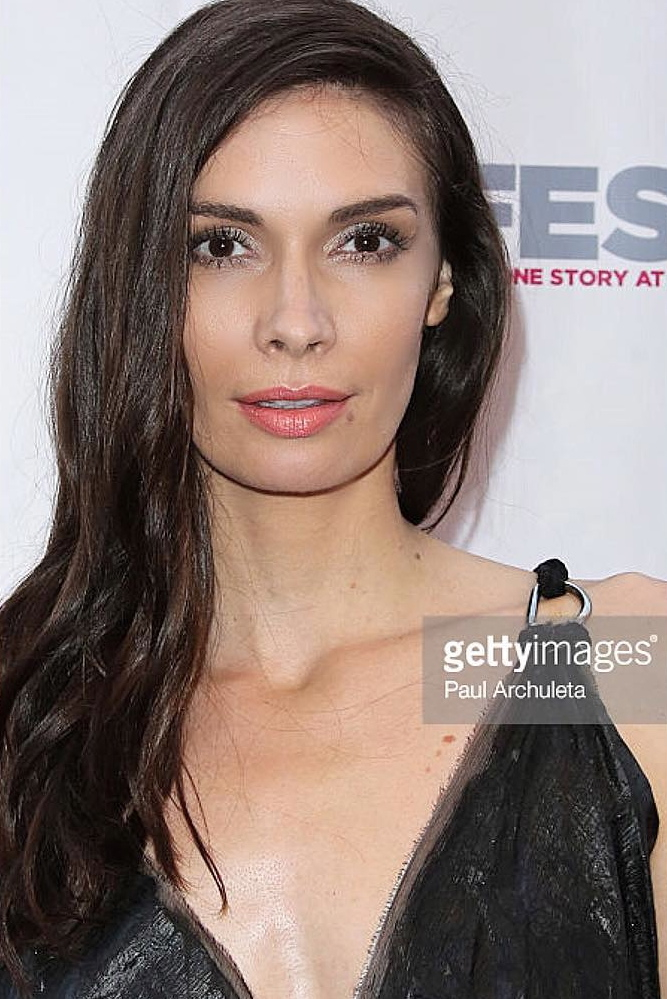 Actress Claudia Graf attends the opening night gala of 'Tig' at the 2015 Outfest LGBT Film Festival at Orpheum Theatre on July 9, 2015 in Los Angeles, California.