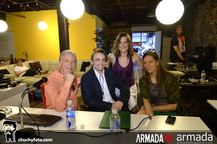 Armada FM Interview We Are the Hartmans director Laura Newman and stars Richard Chamberlain, Jennifer Restivo, and Ben Curtis