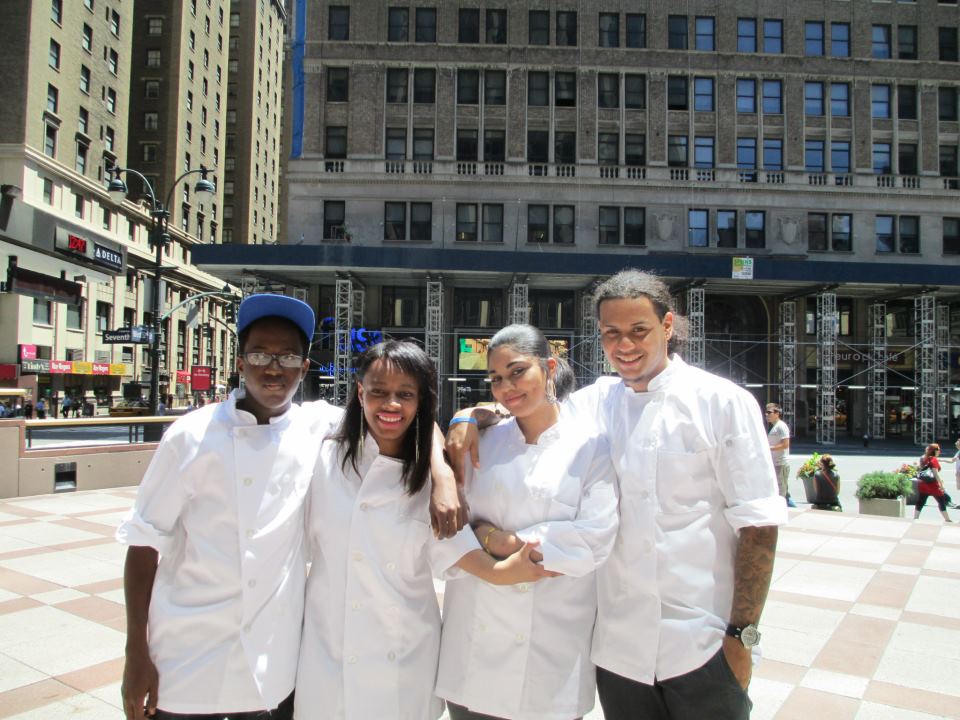 The Culinary High TV Chefs Chy'Ann Ardrey Giandelly Lantigua Miche Darden Abdoulaye Diallo On The Peter Austin Noto Show