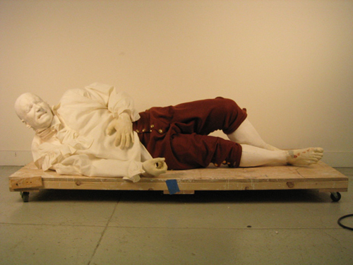 Peter Austin Noto's Plaster Mold Of His Body
