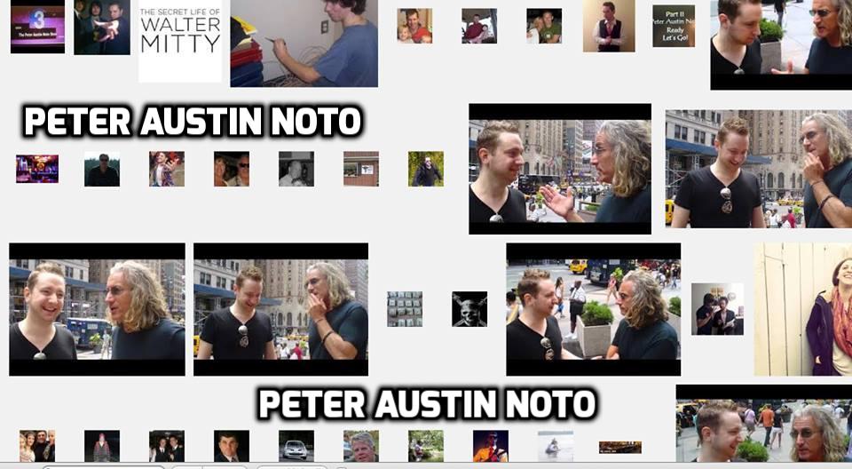 Your parents made you, but Peter Austin Noto, made you *FAMOUS* some guy Butt Stuff posted using a collage with Peter Austin Noto an Greg Burmeister on The Peter Austin Noto Show A nice tribute