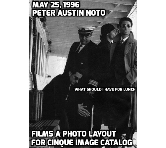 Peter Austin Noto Films A Photo Layout For Cinque Image Catalog