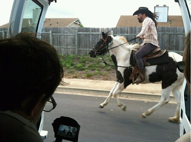 NIKE ad Spot-Louis Moncivias and his stunt horse Kat