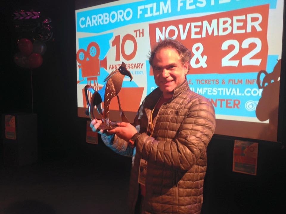 Ismail Abdelkhalek scores Keepsake the award for Best Cinematography at The Carrboro Film Festival 2015!