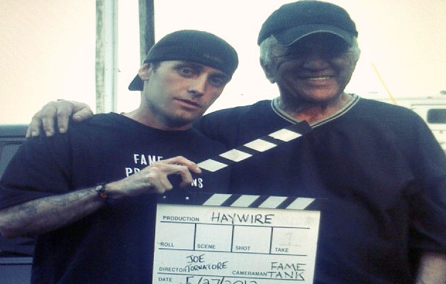 Rob Hawk with Hollywood Director Joe Tornatore