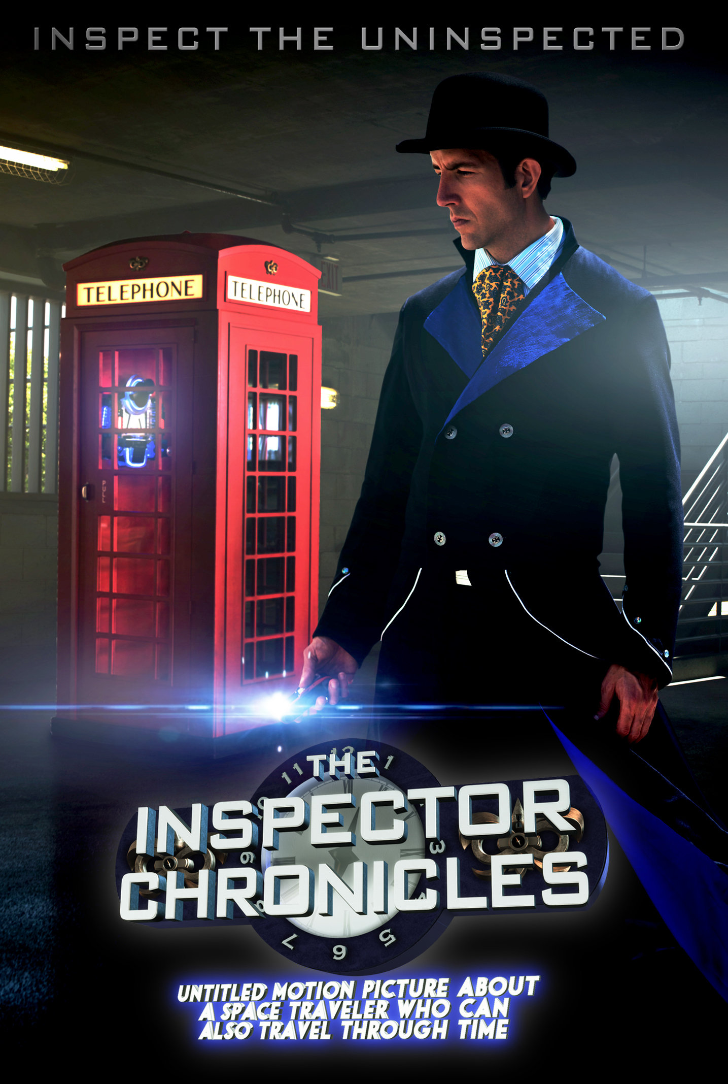 Travis Richey in The Inspector Chronicles: Untitled Motion Picture About a Space Traveler Who Can also Travel Through Time