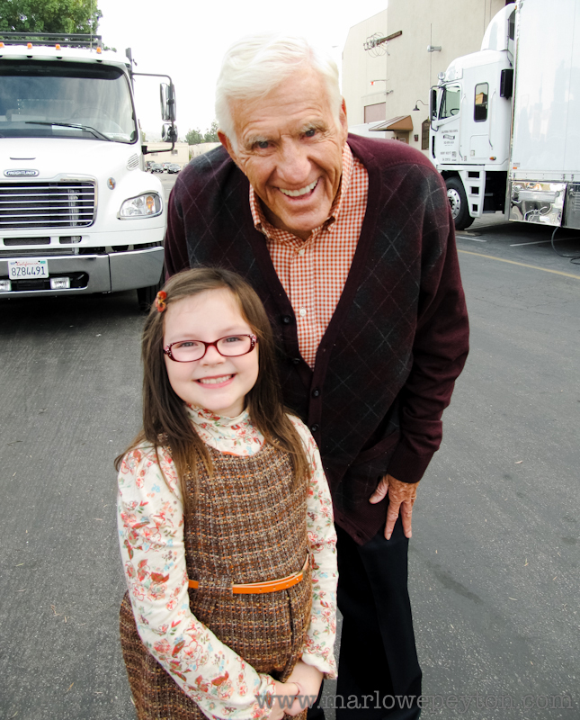Marlowe Peyton and TV grandpa - Jerry Van Dyke