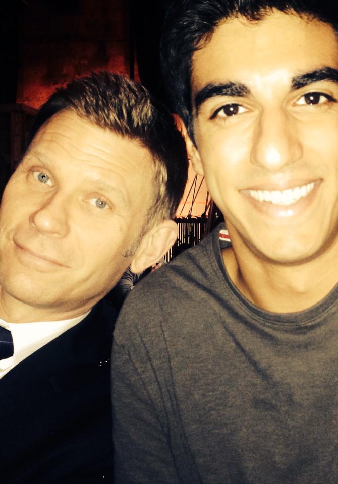 Mark Pellegrino (Dexter, The Tomorrow People) and Dejan Loyola (Once Upon A Time In Wonderland, The Tomorrow People)