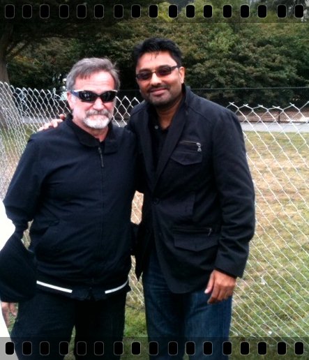 Jawad Qureshi with Robin Williams at San Francisco Comedy Festivale