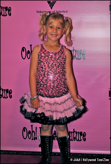Natalia Stoa walking the pink carpet in Ooh! La,La! Couture at the 3rd Annual Tutus 4 Tots!