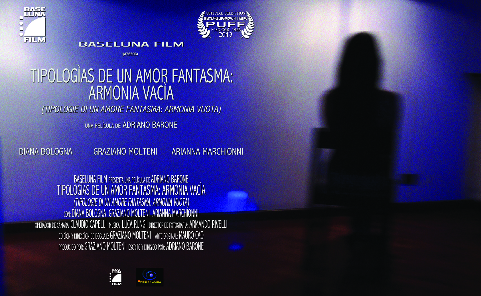 Tipologiàs de un Amor Fantasma: Armonia Vacia A short Movie by Adriano Barone