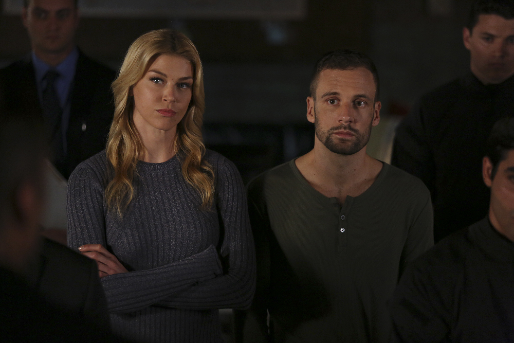 Still of Adrianne Palicki and Nick Blood in Agents of S.H.I.E.L.D. (2013)