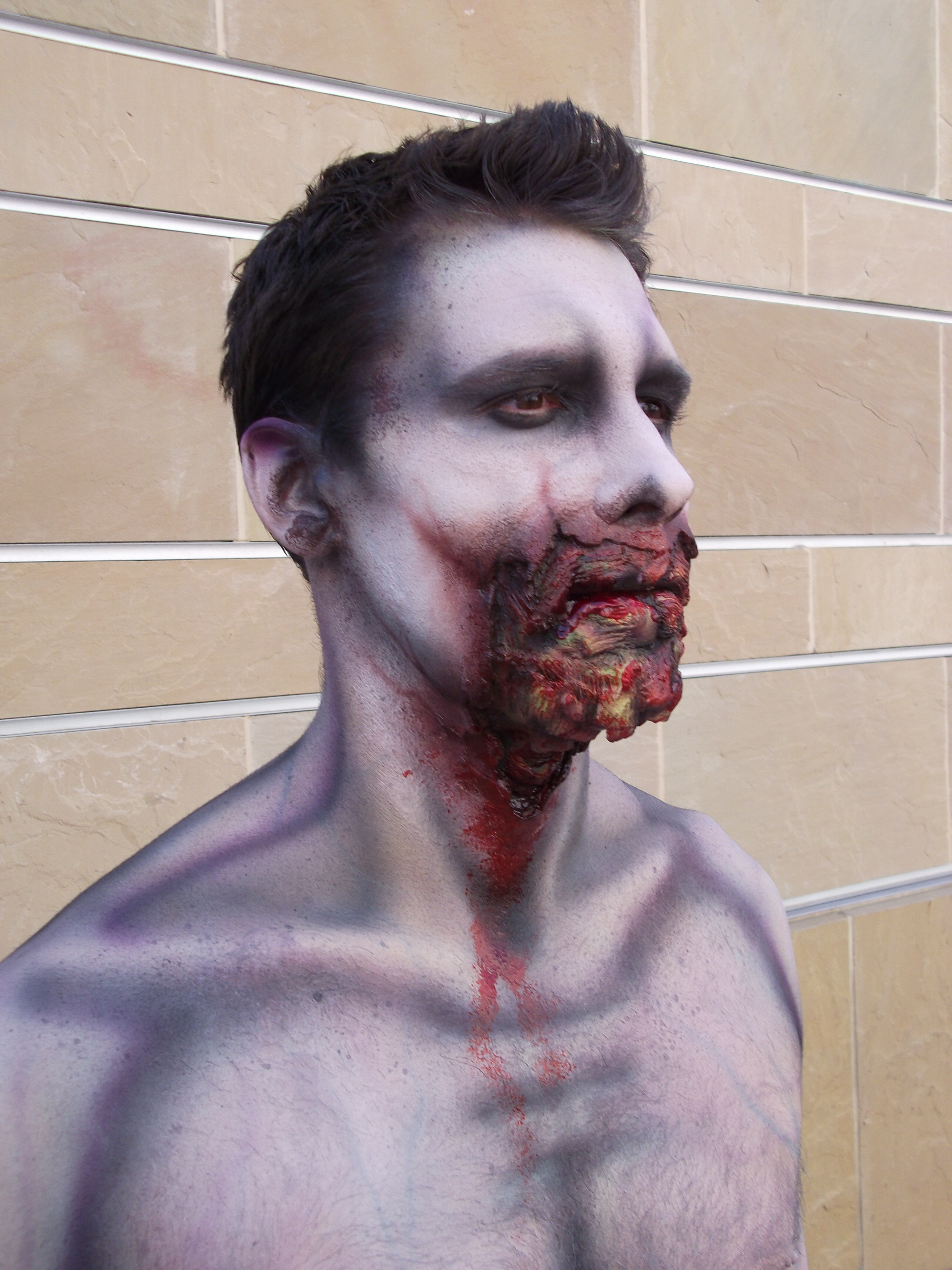 Creature make-up at IMATS June 2010 in Pasadena, CA