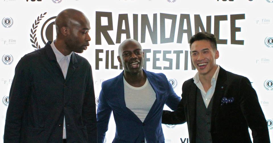 David Gyasi and Jason Wong for the World Premiere 'Panic' with Director Sean Spencer