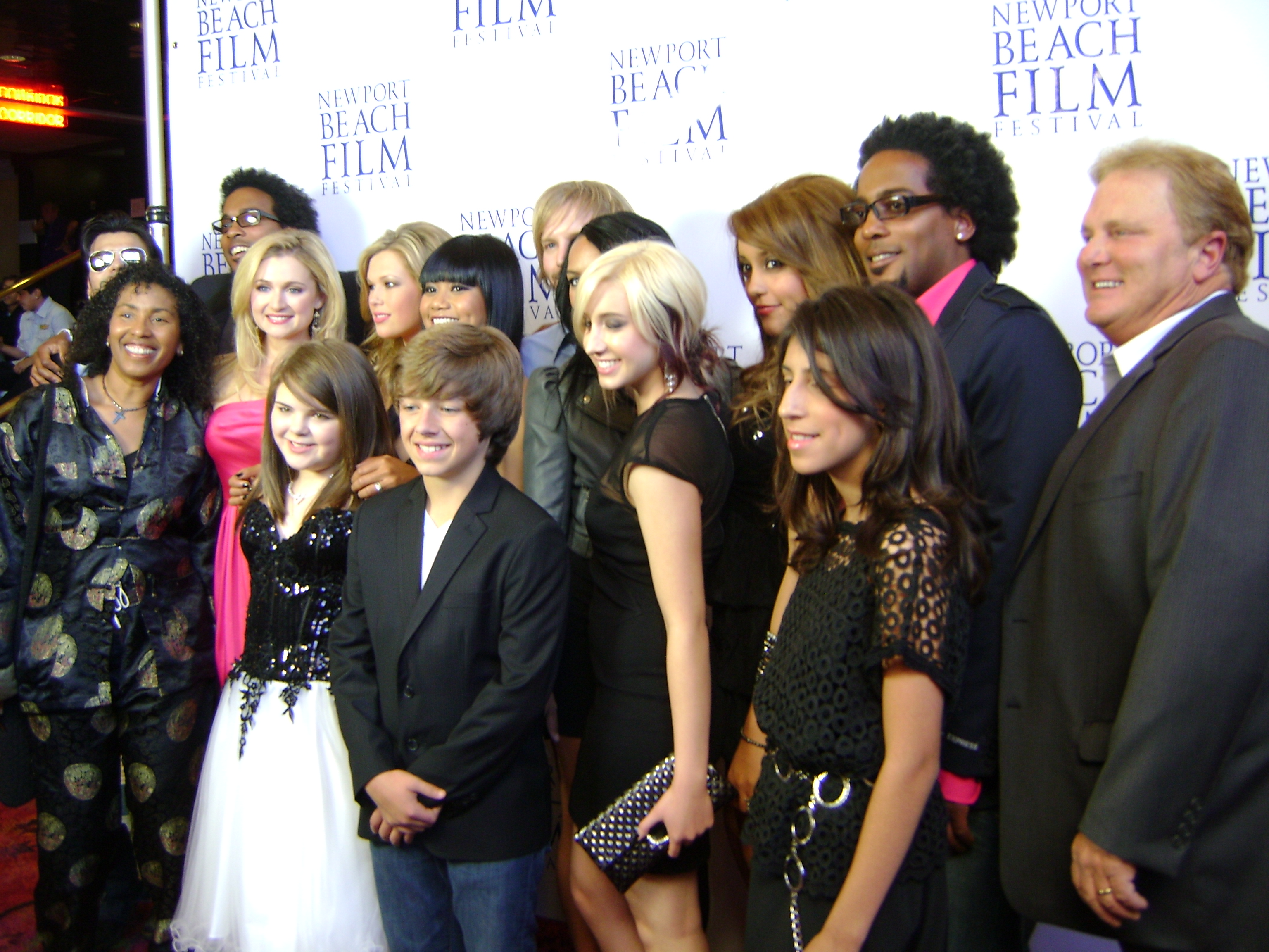 Red Carpet - Austin with the Cast of Elle: A Modern Cinderella Tale (4-24-10)