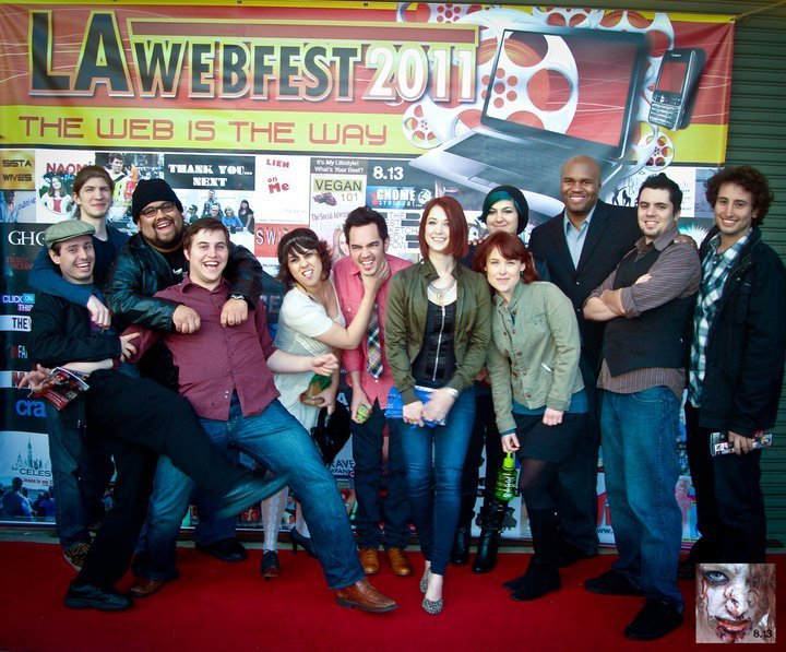 Emily Button, Beau Ryan, Traycee King, J. Kristopher, Meredith Molinari, Joshua Ovenshire, Drew Krassowski, Mando Franco, Chris Dorman, John Klopping, Richard Lara and Chrissy Lynn in 8.13 (2010)