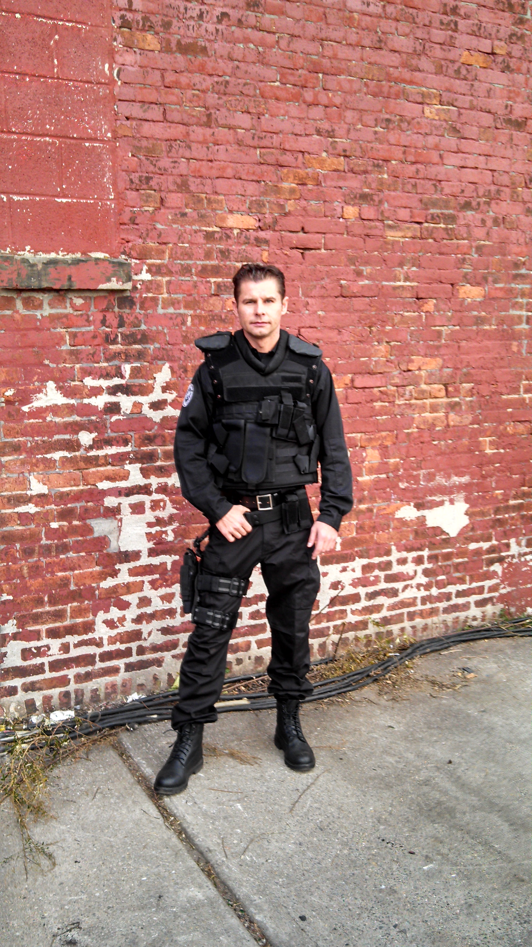 Jerry Lobrow as an FBI Swat Team Special Agent on The Black List