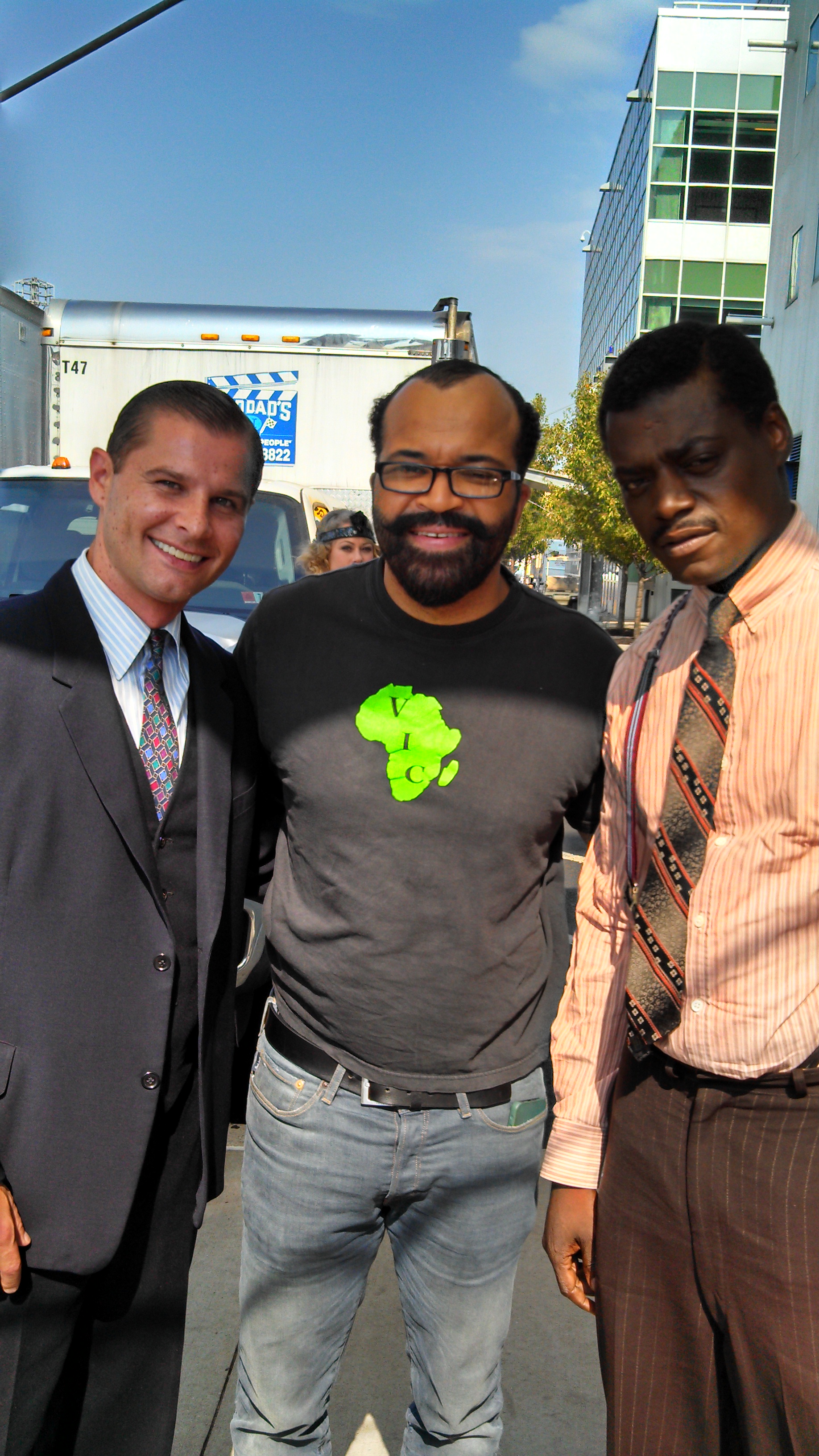 Jeffrey Wright as Valentin Narcisse and Jerry Lobrow on Boardwalk Empire