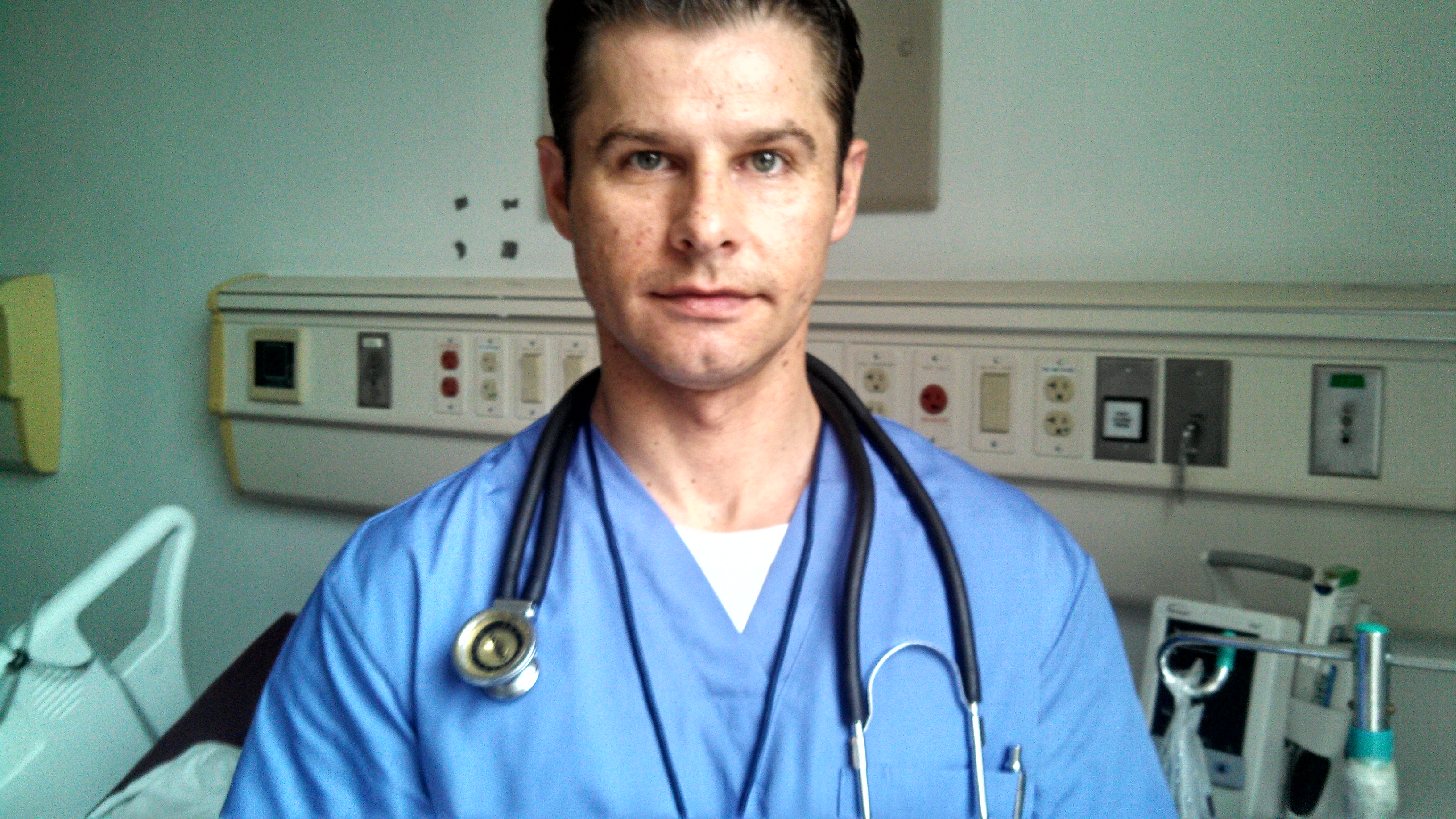 Male Nurse Jerry Lobrow in Song One