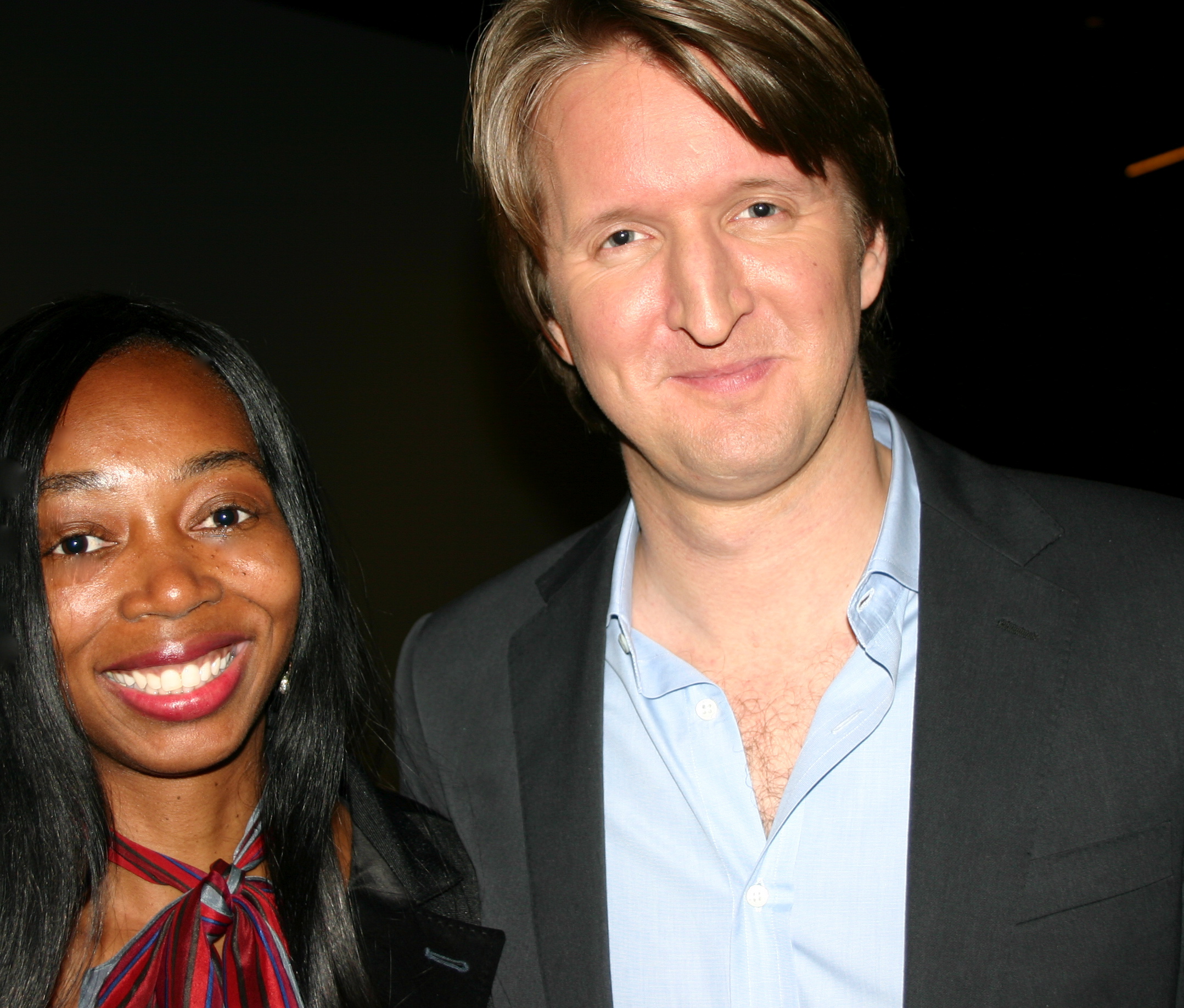 Eunice Chiweshe Goldstein and Tom Hooper