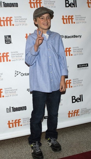 Actor Keegan Boos arrives at the gala presentation for the film 'Beginners' during the 35th Toronto International Film Festival September 11, 2010.