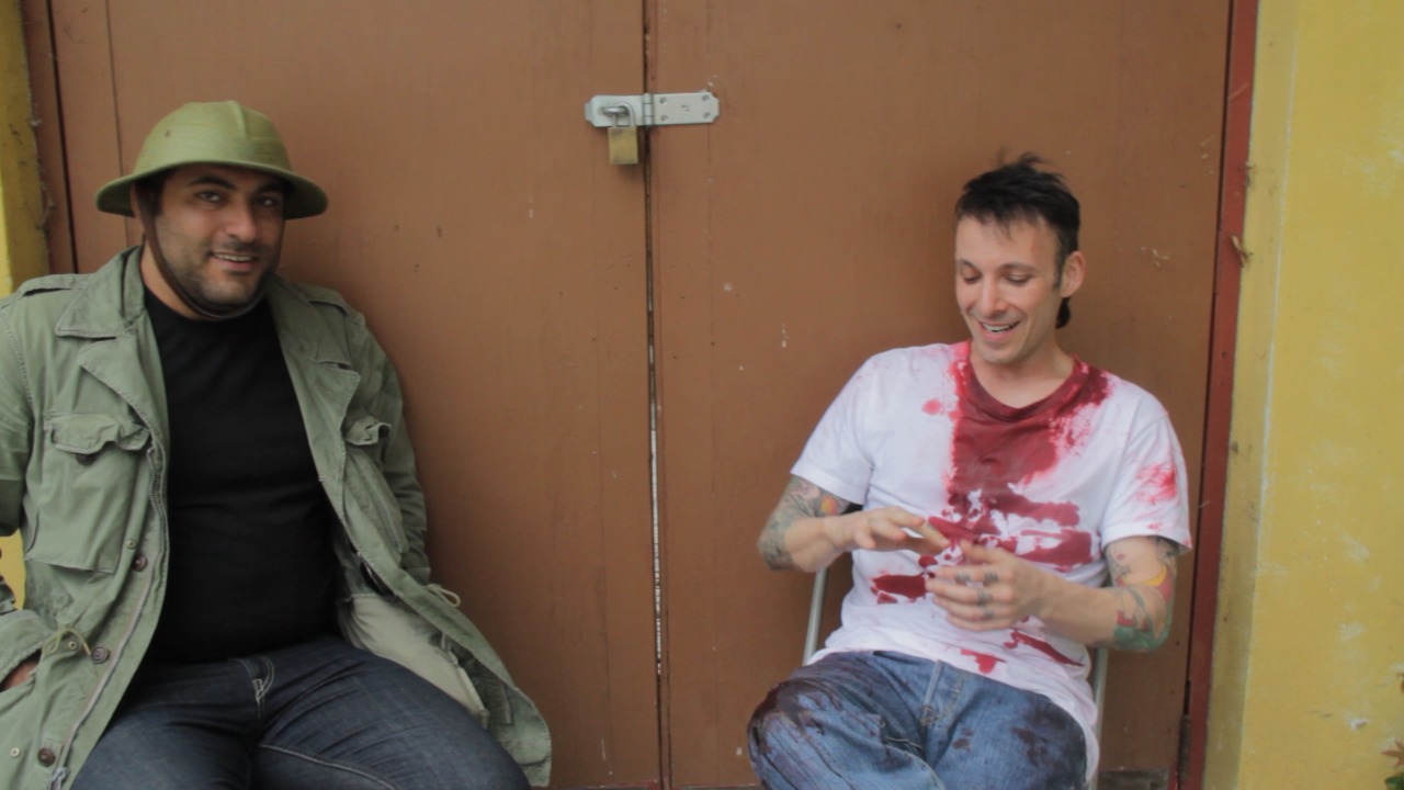 behind the scenes with Noah Hathaway