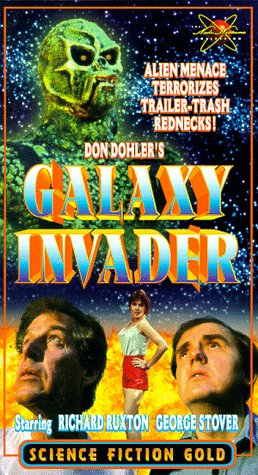 Richard Ruxton and George Stover in The Galaxy Invader (1985)