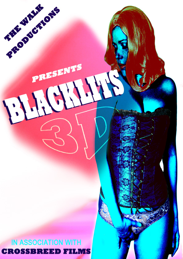 BLACKLITS Film Poster - Staring Kelly Downes