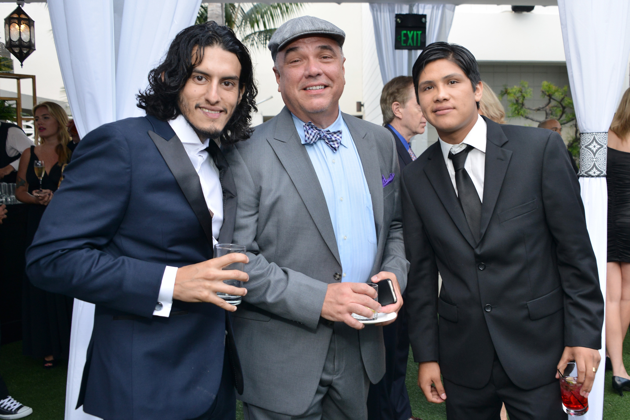 W. Earl Brown, Johnny Ortiz and Richard Cabral