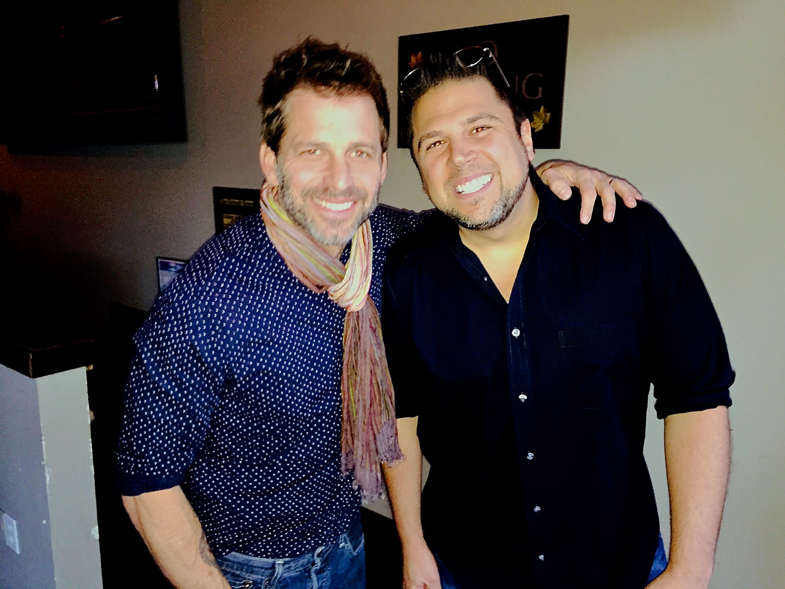 Zack Snyder & Jay Towers in Detroit