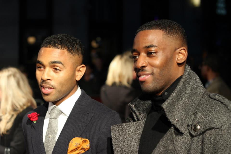Anthony Welsh and Ashley Bashy Thomas at Premiere for My Brother The Devil in Leicester Square, London.