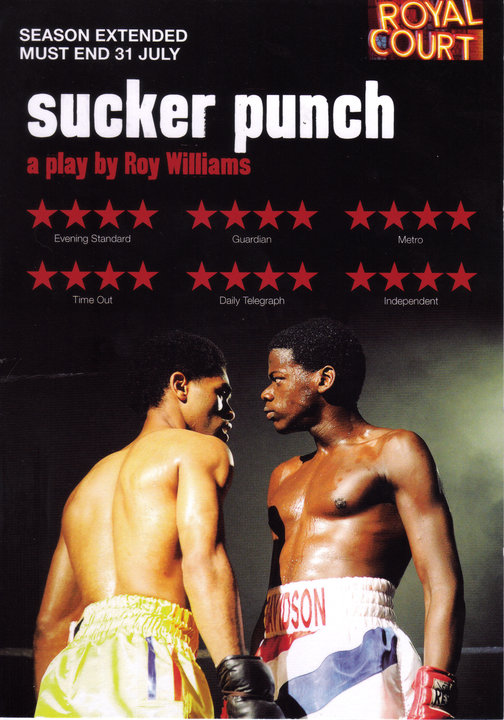 Anthony Welsh and Daniel Kaluuya in Sucker Punch at Royal Court Theatre in London, 2010