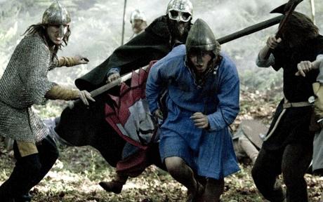 Tom Cheshire (left) 1066;Battle for middle earth