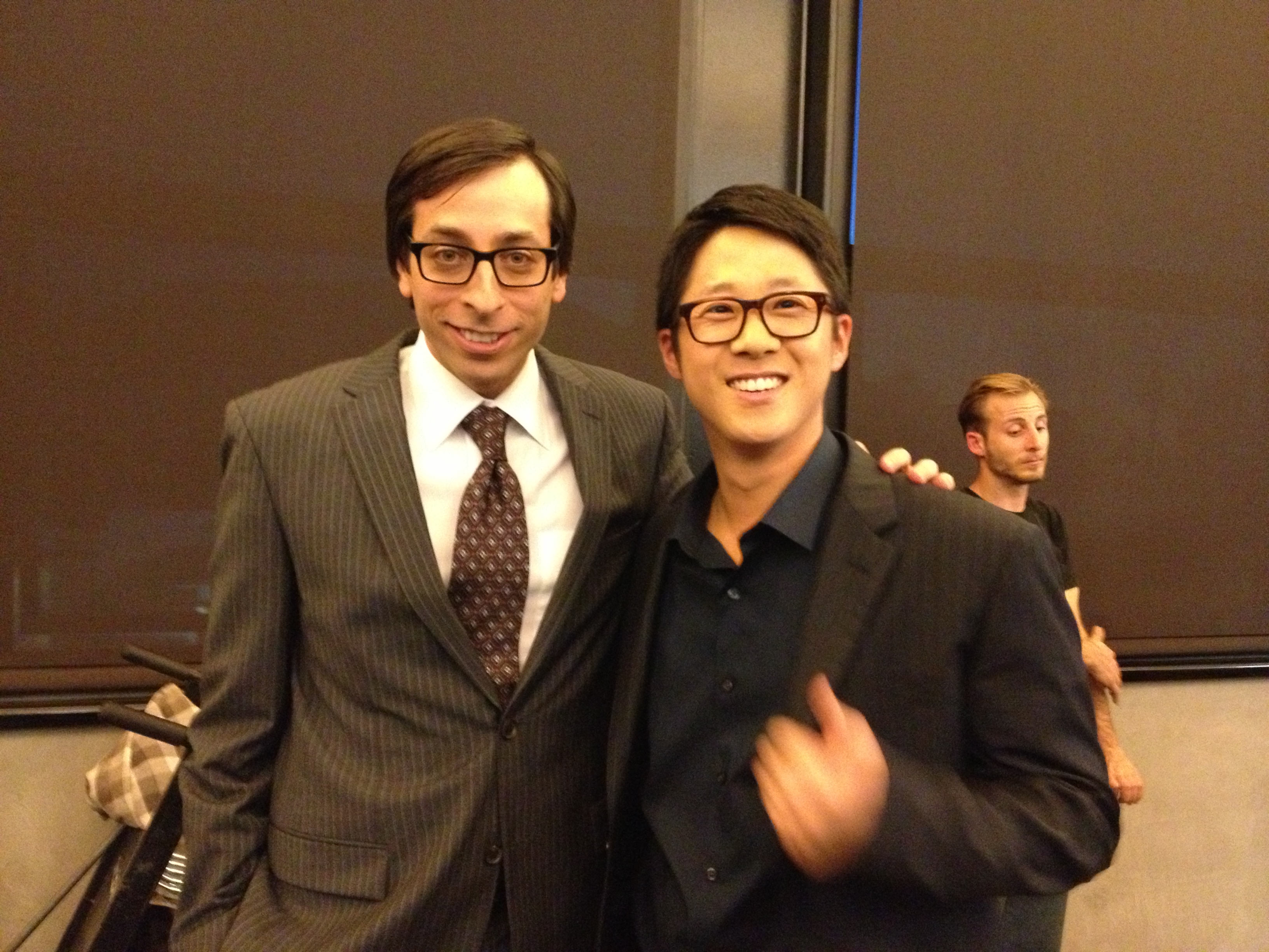 Lonny Ross with Richard Jin Namkung