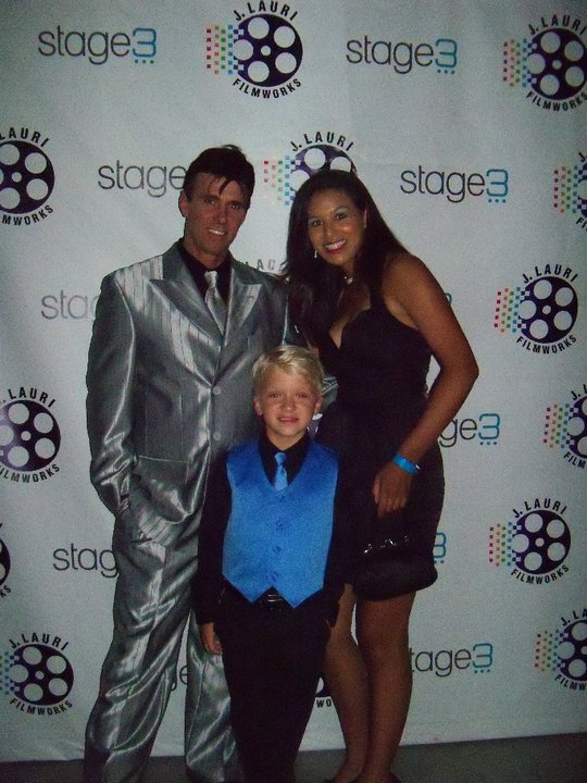 Robert Maples with Alecia Hamilton and Ethan Markus