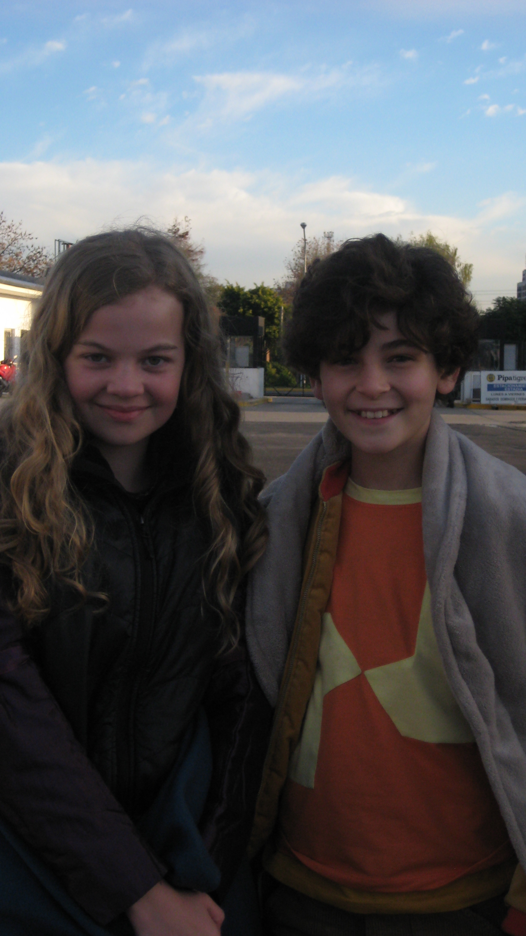 David Mazouz and Megan Charpenter on Gamesmaker